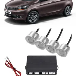 EB556 Silver Car Reverse Parking Sensor with LED Display 4 Sensor E556 Parking Sensor-image-48