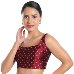 Round Neck Women Blouse-image-14