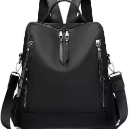 Small 15 L Backpack TRENDING STYLISH BLACK BACKPACK BAG STYLE 2-image-36