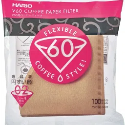 The Good Life Company Hario V60 Filter Papers - Brown 100 Count Paper - 02 Size Indian Coffee Filter-image-36