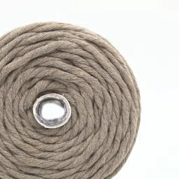 craft affair | Single Strand Cotton Macrame Cord (10 M, 3mm) | Craft, DIY - Stone Stone image 3
