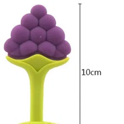bubblino BPA-Free Silicone Teethers for Babies (Set of 4) – Gentle Teething Relief Teether image 2