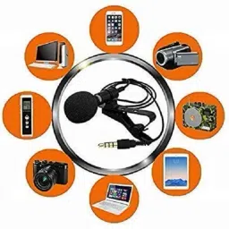 ddlc 1.5m Mic Lapel Collar Mic Voice Recording Filter Microphone for Singing YouTube Microphone image 5