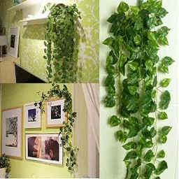 Artificial Fancy Money Plant Wall Hanging Garland (Pack of 2) Artificial Plant-17