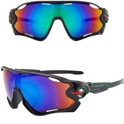 UV Protection, Mirrored, Riding Glasses Wrap-around Sunglasses (Free Size)-image-28