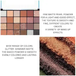 nn perfect color shade new eyeshadow palette 24 color shade pack of 1 36 g image 2