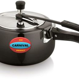 Elite Model Black Pressure Cooker, Hard Anodised Inner Lid Cooker 3 L Induction Bottom Pressure Cooker-image-23