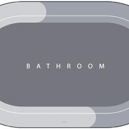 Rubber Bathroom Mat-image-89