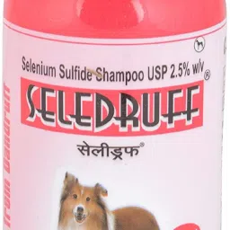 Seledruff Shampoo -200 ml Anti-dandruff Fresh Dog Shampoo-24