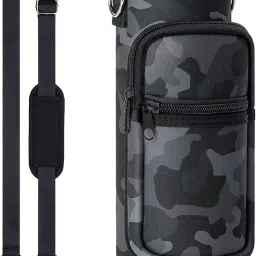 Water Bottle Carrier Bag for 32 oz Bottles, Crossbody Water Bottle Case Cover-picture-25