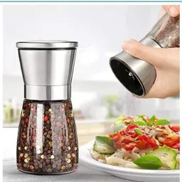 Pepper grinder Stainless Steel, Glass Traditional Pepper Mill-16