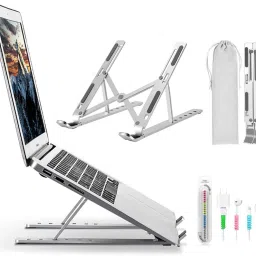 AJEXIM Portable Fold up Adjustable Laptop Stand-28