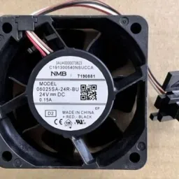 Enormity NMB-MAT 06025SA-24R-BU Axial Fan 24V-0.15A DC Brushless Air Cooling Fan 6025 Pin Cooler-picture-38