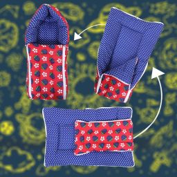 Kotton Candy Cherrry 3 in 1 Infant Carry Bedcum & Cotton Carry Nest, Infant Portable Bedding Sleeping Bag-image-67
