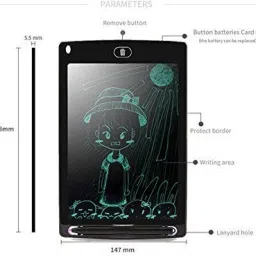 vmv fuzon LCD Re-Writing Paperless Electronic Digital Notepad Board for Writing-New377 image 3