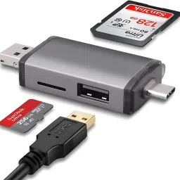 Rainfire Multi OTG Card Reader | Micro USB 2.0/3.0 Type-C to SD/TF Adapter Card Reader-22