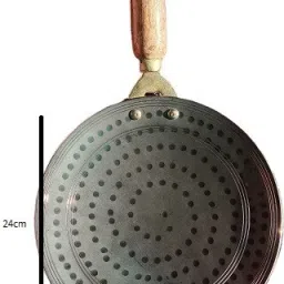 WITH FREE LIGHTER AND KNIFE PACK OF `1 TAWA,POTPAN,IRON TAWA, ROTI TAWA Tawa 24 cm diameter-image-79