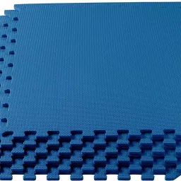 EVA Foam Interlocking Tiles,Protective Flooring for Gym Equipment Blue 10MM mm Yoga Mat-image-72