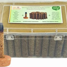 Set of 60 desi CowDung machhar dhoopbatti Organic Mosquito Incense Stick Prakritik, Tulsi, Coconut oil, Neem, Cow ghee-30