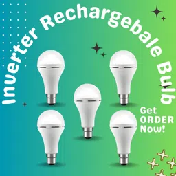 guggu Rechargeable Emergency Bulb 12W Inverter Rechargebale Emergency Bulb_Pack_5 D26 3 hrs Bulb Emergency Light-picture-24