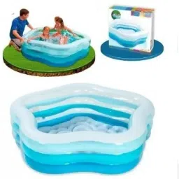 Holi Special (IND*99)- Swim Center Summer Colors Pool With Free Pump Inflatable Swimming Pool-45