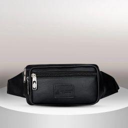 AFN FASHION Waist Bag Waist Pouch Outdoor Casual Sports Pockets Cycling Hiking Camping Workout Pouch WAIST BAG BLACK waist bags-image-9