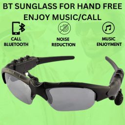 YAROH Bluetooth headset supported sunglass with mic for continuous dynamic MusicR112-image-92