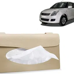 BT235-Car Sun Visor Tissue Box Holder PU Leather Paper Napkin Organizer Hanging Vehicle Tissue Dispenser-image-26
