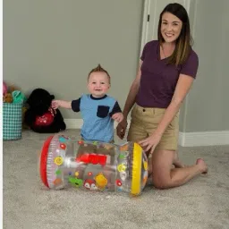 Inflatable (IND*72) Step Roller for Toddlers, 64Cm X 33Cm X 33Cm,Multicolor Inflatable Hoppers & Bouncer-18