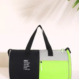 hrx by hrithik roshan 35 L Gym Duffel Bag - travel duffle luggage bag / gym sports bag for men & women with shoe compartment - Green, Grey, Black-picture-33