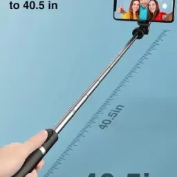 stylobate Bestr1s Bluetooth Extendable Selfie Stick with Wireless Remote and 2 Level Fill 3 Axis Gimbal for Mobile image 2