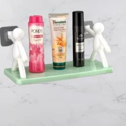 Wall Hanging Bathroom Storage , Floating Wall Shelf NRS3.1588 Plastic Wall Shelf-image-83