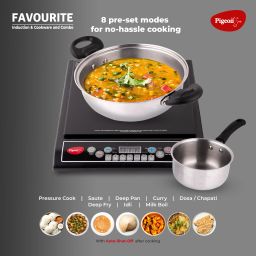 pigeon 1800 W Induction Cooktop Push Button image 2
