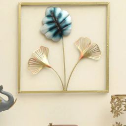 vedas Paradise leaf Iron Multicolour Metal Wall Art-picture-43