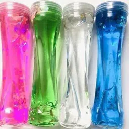 Slime bottle/ Crystal clear slime/ Glittery Slime for Kids(Pack of 4) Multicolor Putty Toy-26