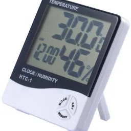 ORIGINAL Multi watch type multi funcation Digital clock Pinless Digital Moisture Measurer-13