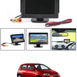 Universal Car Dashboard 4.3Inch TFT Display LCD Monitor Screen-27 Black LCD-image-85