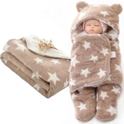 Printed Crib Crib Baby Blanket forAC Room-image-31