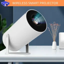 Guggu Mini HD Projector for Home 4KSupport With Built-in App Netflix/Prime/YouTubeG28 (4500 lm / 1 Speaker / Wireless / Remote Controller) Portable Projector-8