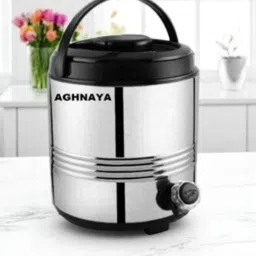 Hot and Cold Storage Container Silver PU Insulated Thermosteel 5 litre water jug Bottled Water Dispenser-image-30
