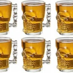 (Pack of 6) BEER MUG 520ML (SET OF 6) Glass Set Glass Set Beer Mug-25