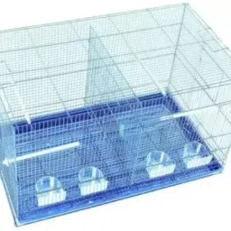 BIRD CAGE 2 FEET PARTITION ( BLUE ) SUITABLE FOR ALL SMALL BIRDS Hard Crate Pet Crate-82