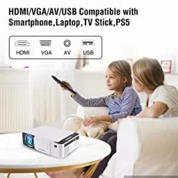 Zync T5 Built-in Youtube Wi-Fi Projector|Native HD1080p & 4K & 3D Support (4700 lm) Portable Projector image 2