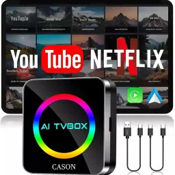 3 in 1 Wireless CarPlay & Android Auto Adapter for Car, AI Box Car Stereo-5