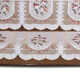 Polyester Floral 3 Seater Sofa Cover-picture-12