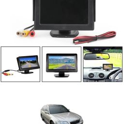 Universal Car Dashboard 4.3Inch TFT Display LCD Monitor Screen-61 Black LCD-image-18