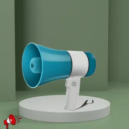 roar Handheld Megaphone with Siren, Microphone & Rechargeable for Outdoor EventsB474 Megaphone Portable Megaphone Siren Loudspeaker Function &Long Battery BackupG474 Outdoor PA System-picture-21