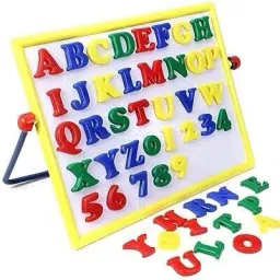 toyxiity mall Educational Alpha and Numbers Reading and Writing Board (2 in 1) Learning Toys image 3