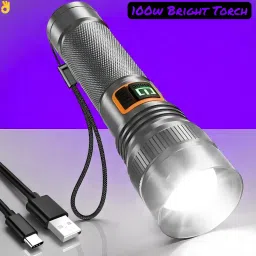 X415 Tactical Powerful –Waterproof LED Torch for Security and Outdoor Adventures Torch-image-97