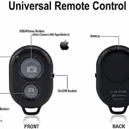 smooth life Wireless Camera Remote Control for Smartphone Phones to Clicker Photos & VideosCamera Remote Control image 3